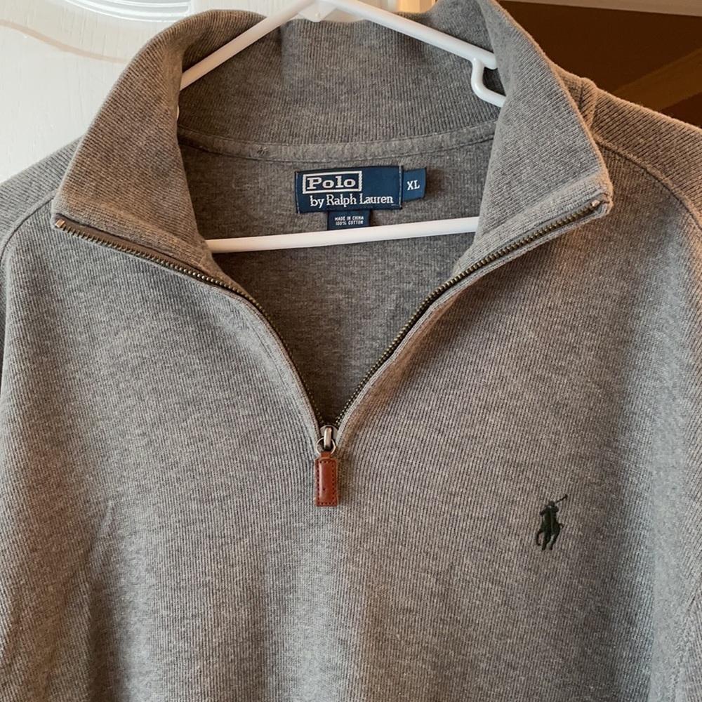 Polo Quarter Zip Pullover